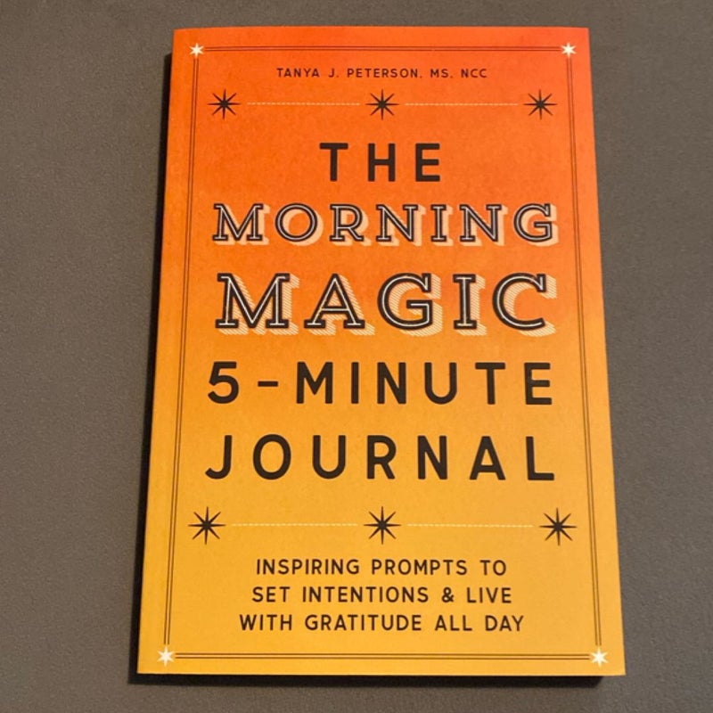 The Morning Magic 5-Minute Journal