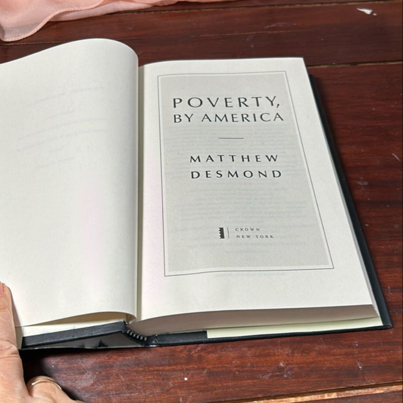 Poverty, by America