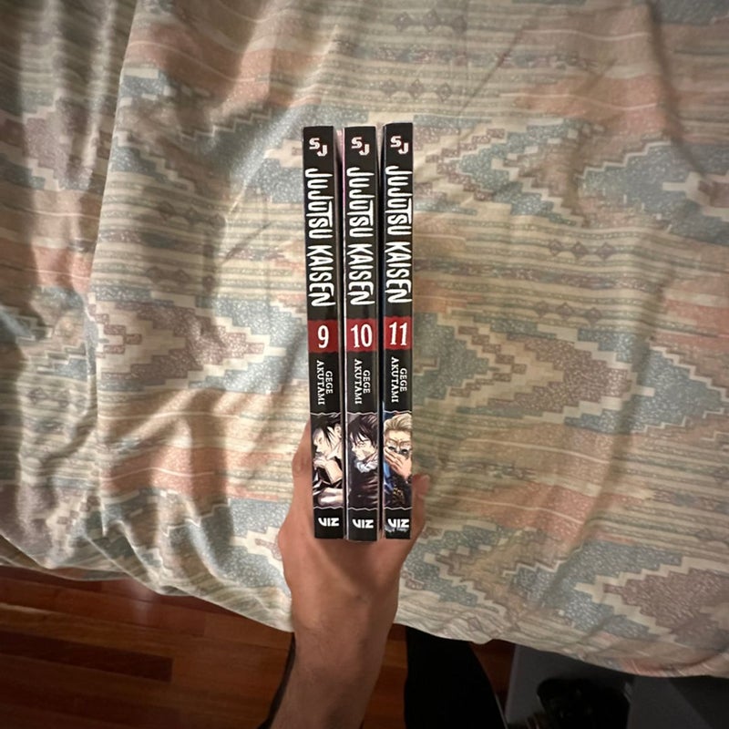 Jujutsu Kaisen Manga Volumes 9-11