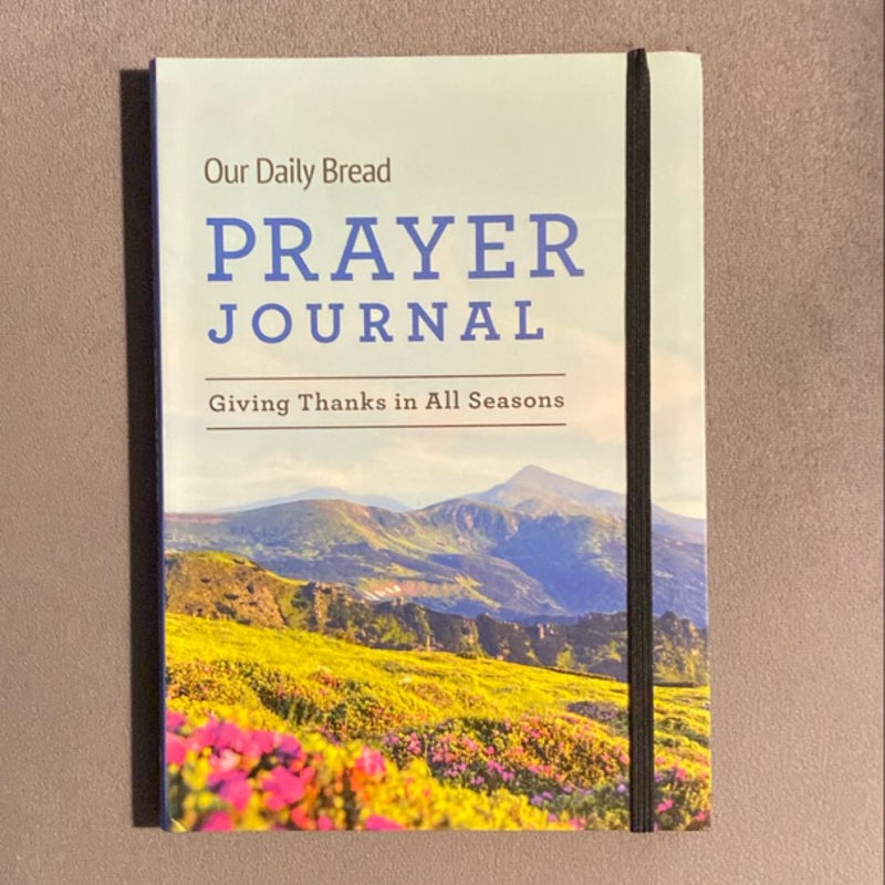 Our Daily Bread Prayer Journal