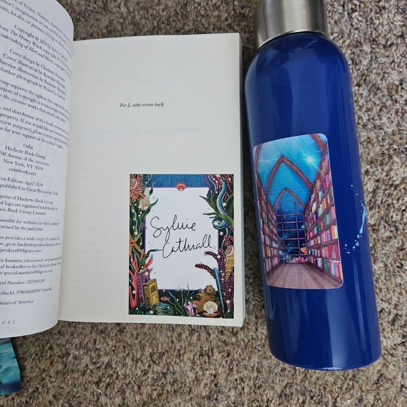 A Letter to the Luminous Deep Caffeine and Legends Partial Box Sylvie Cathrall Bookish Merch Young Adult Magic