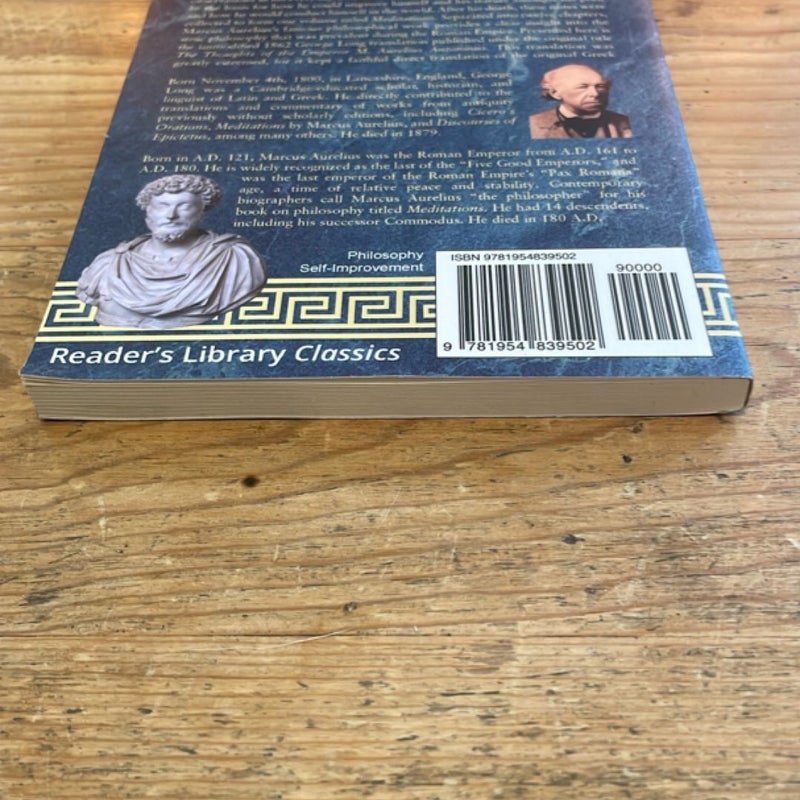 Meditations - the Classical Translation by George Long (Reader's Library Classics)