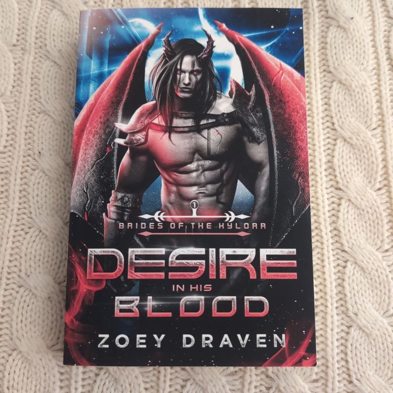 Desire in His Blood - SIGNED!