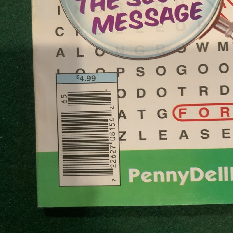 PennyPress Hidden Message Word Seek