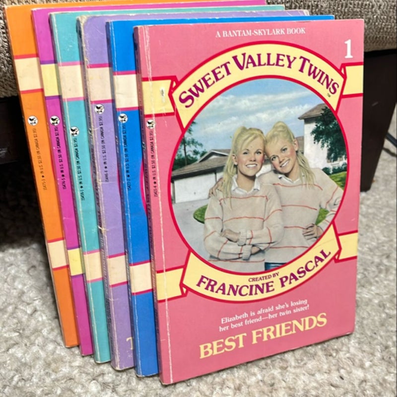 Sweet Valley Twins (set of 6)