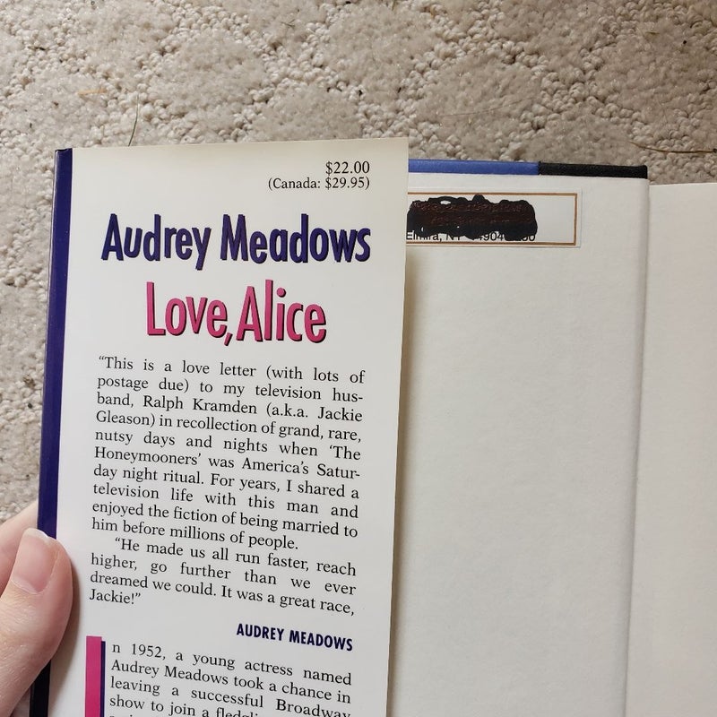 Love, Alice (1st Edition, 1994)