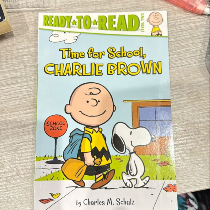 Time for School Charlie Brown