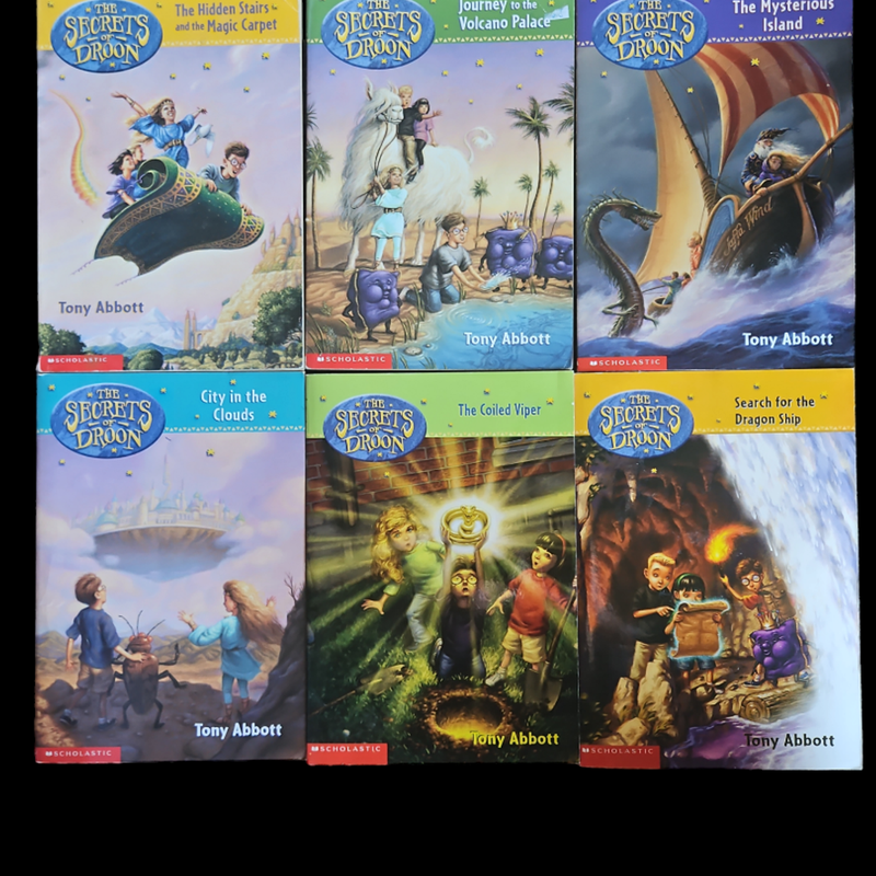 Lot of 6 The Secrets of Droon Chapter Books for Kids