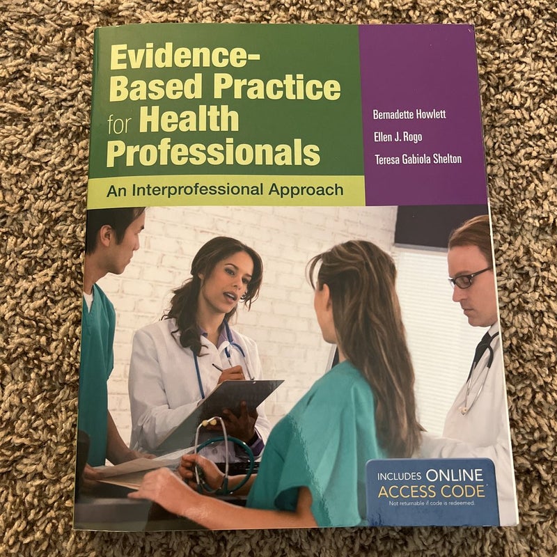 Evidence Based Practice for Health Professionals