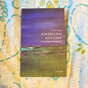 American History: a Very Short Introduction