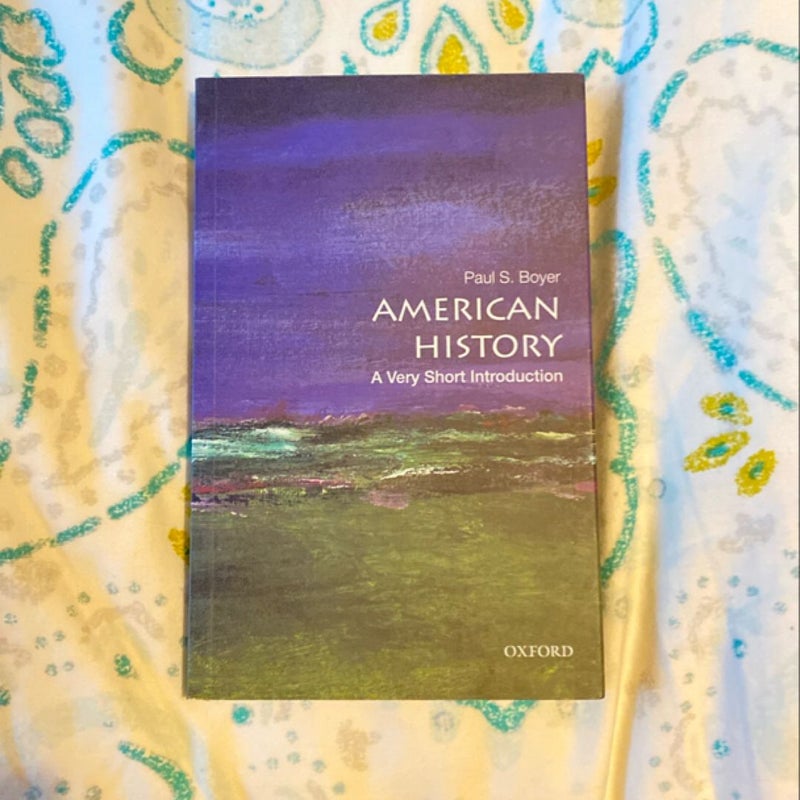 American History: a Very Short Introduction