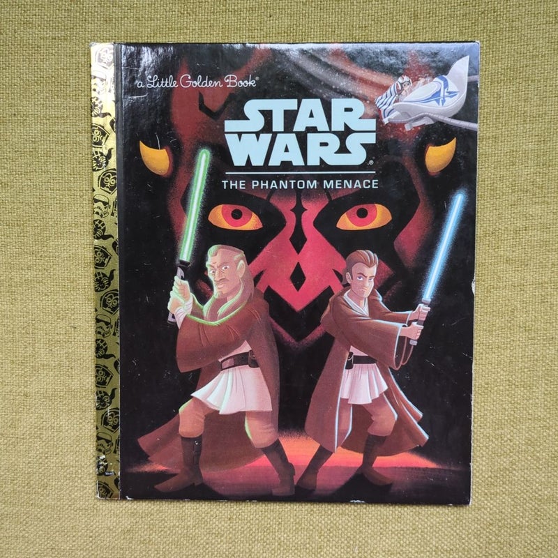 A Little Golden Book - Star Wars: the Phantom Menace