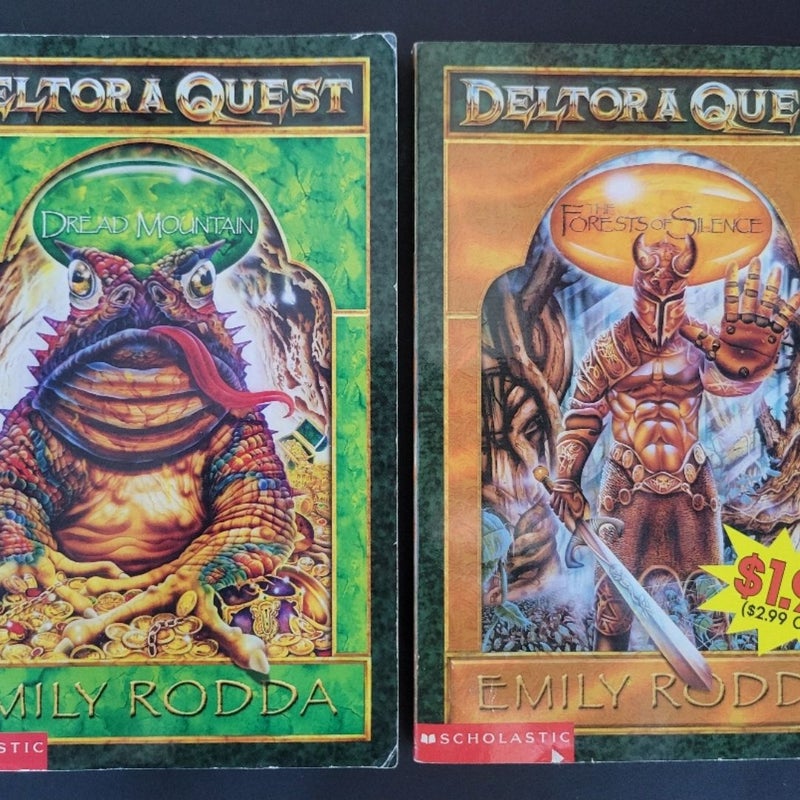 DRAGONS OF DELTORA AND BEAST QUEST LOT OF 14 BOOKS EMILY RODDA W/COMP. SET #1-4