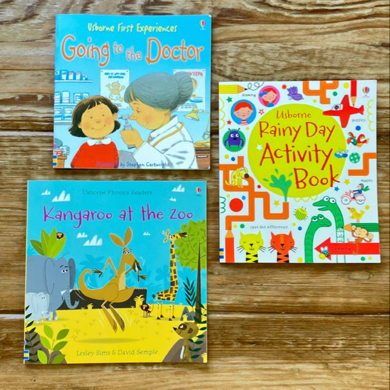 Usborne Mini Book Bundle (Preschool/Kindergarten)