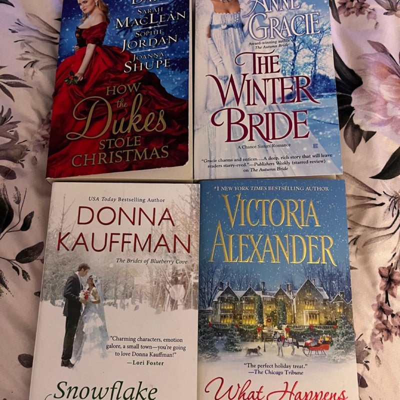 4 Christmas Romance Books