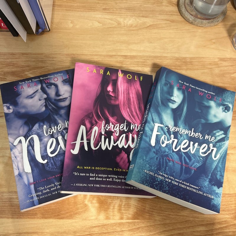 Love Me Never - 3 book series