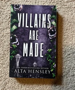 SIGNED - Villains Are Made by Alta Hensley - Spicy Dark Romance