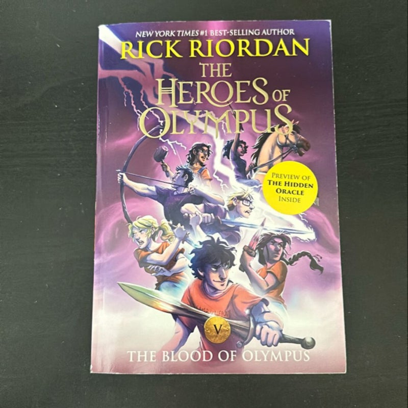 Heroes of Olympus, the, Book Five the Blood of Olympus ((new Cover))