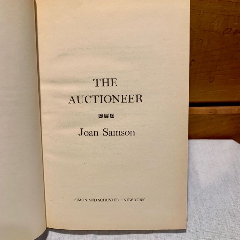 The Auctioneer (1st ed.)