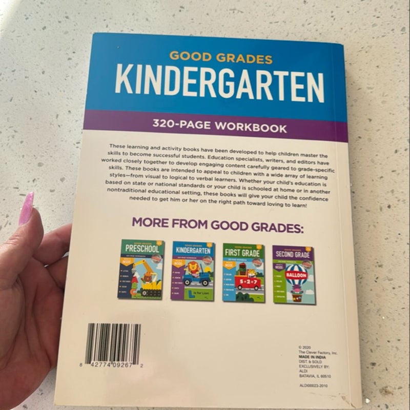 Good Grades Kindergarten 320-page Workbook