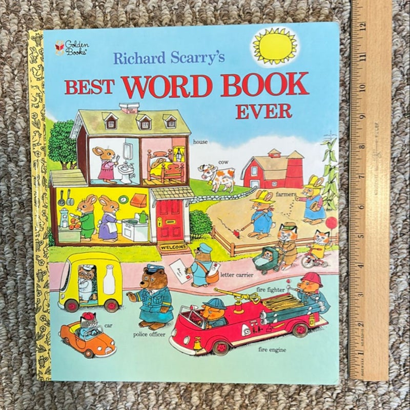 Richard Scarry's Best Word Book Ever