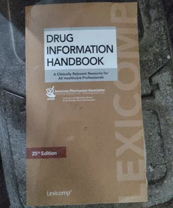 Drug infomation book 25th edition 