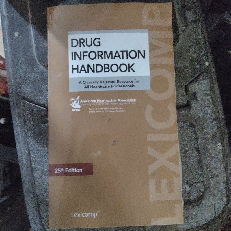 Drug infomation book 25th edition 