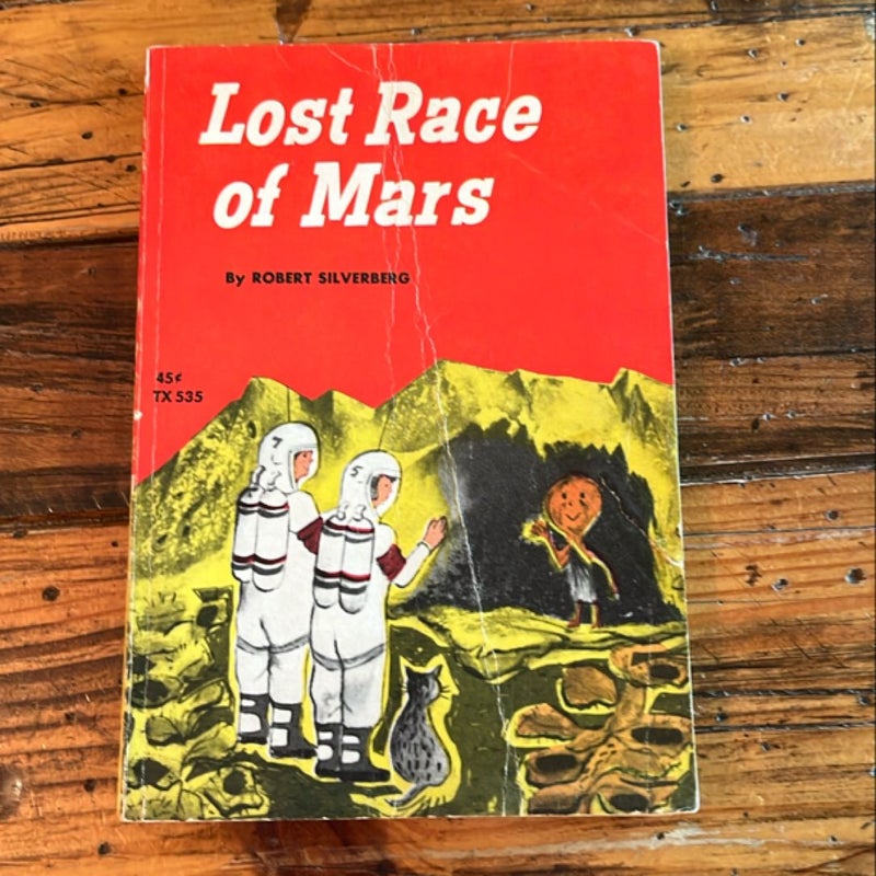 Lost Race of Mars Robert Silverberg Scholastic 3rd Printing 1965 PB New York