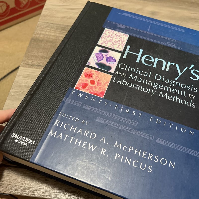 Henry's Clinical Diagnosis and Management by Laboratory Methods by