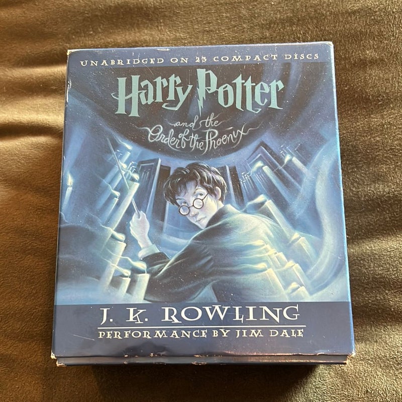 Harry Potter and the Order of the Phoenix(Audio Books!)