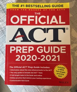 The Official ACT Prep Guide 2020 - 2021