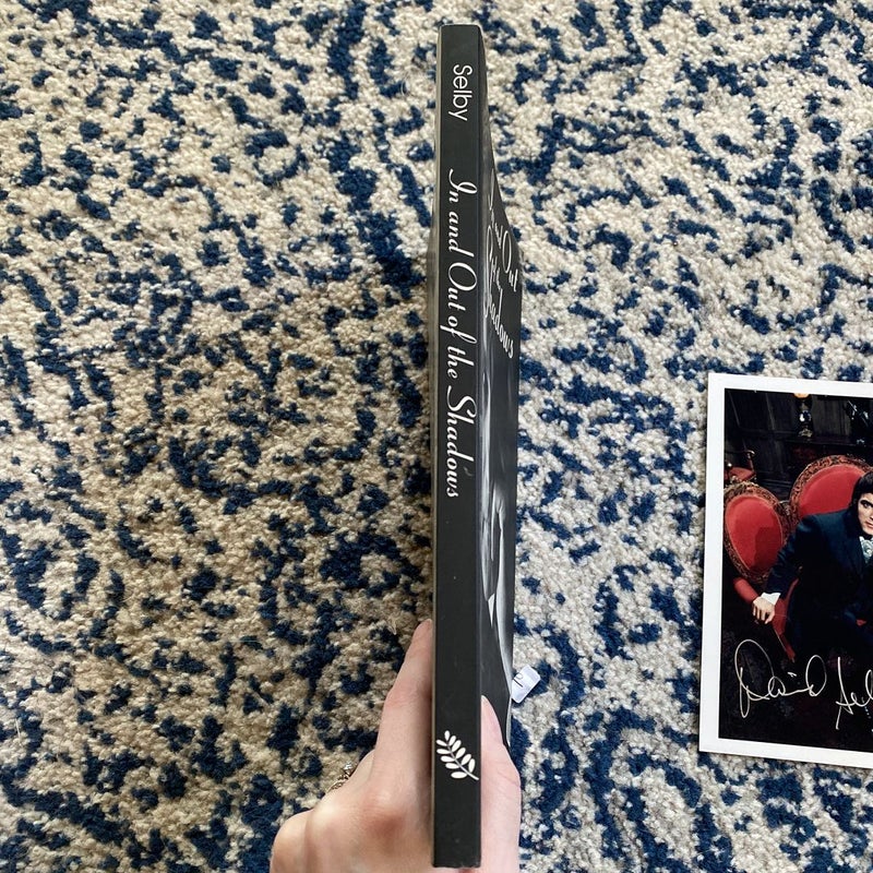 In and Out of Shadows with signed David Selby photo