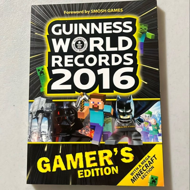 Guinness World Records 2016 Gamer's Edition