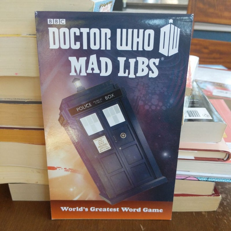 Doctor Who Mad Libs