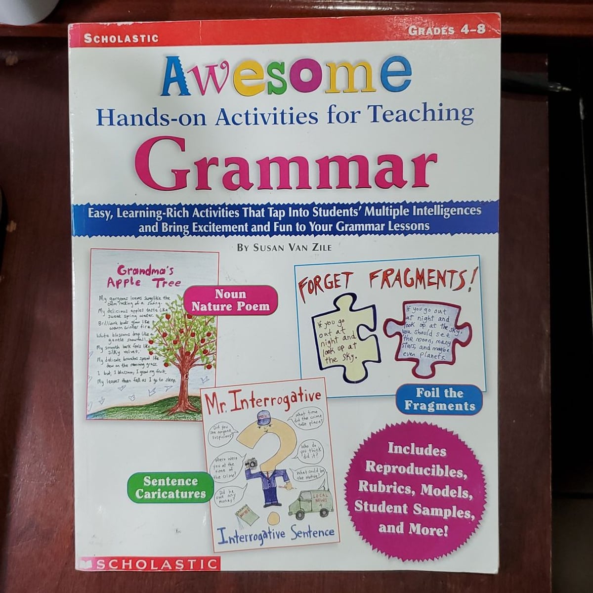 Awesome Hands-On Activities for Teaching Grammar by Susan Van Zile ...