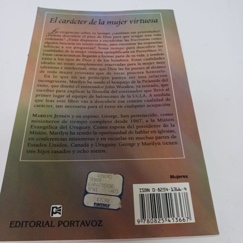El Carácter de la Mujer Virtuosa