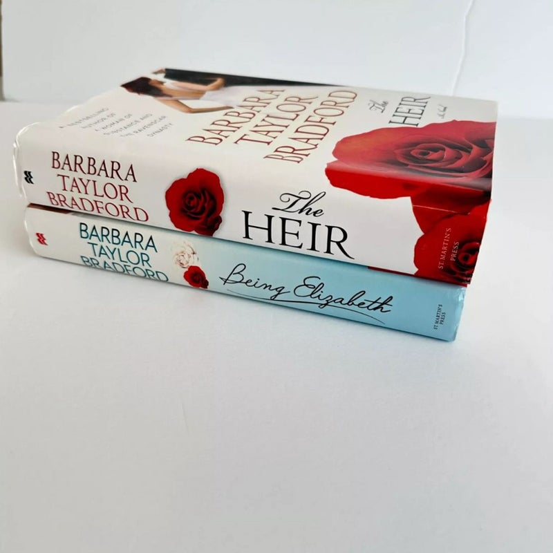 Barbara Taylor Bradford Book Bundle, 2 Books, House of Deravene