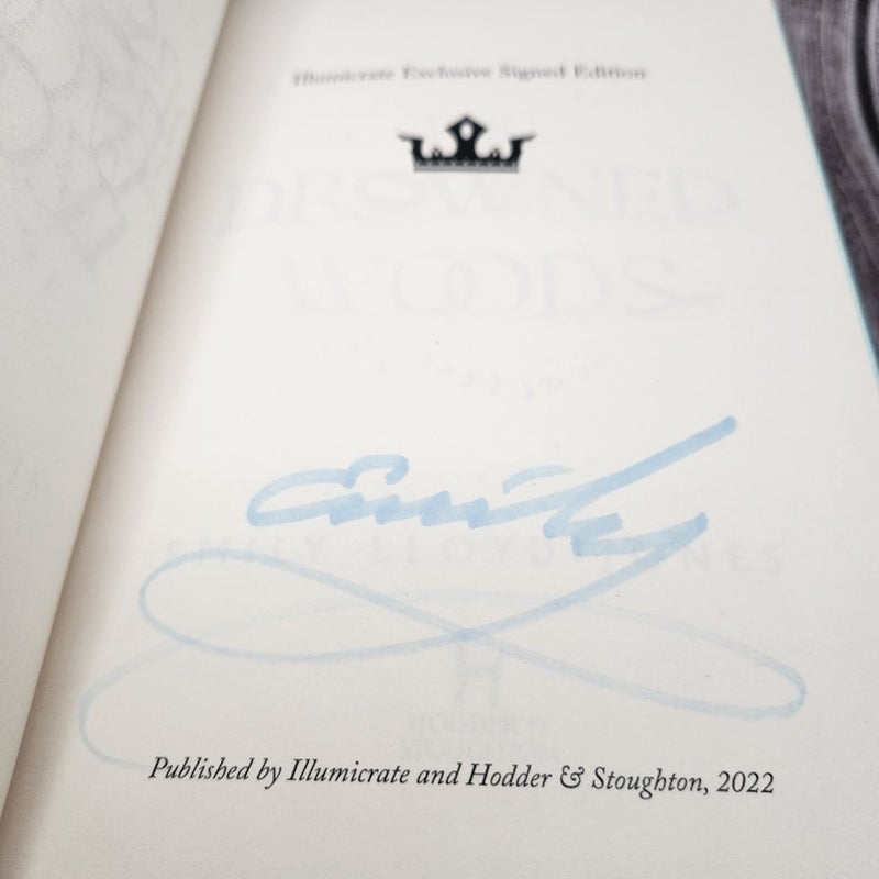 Illumicrate Signed Special Edition -The Drowned Woods by Emily Lloyd Jones
