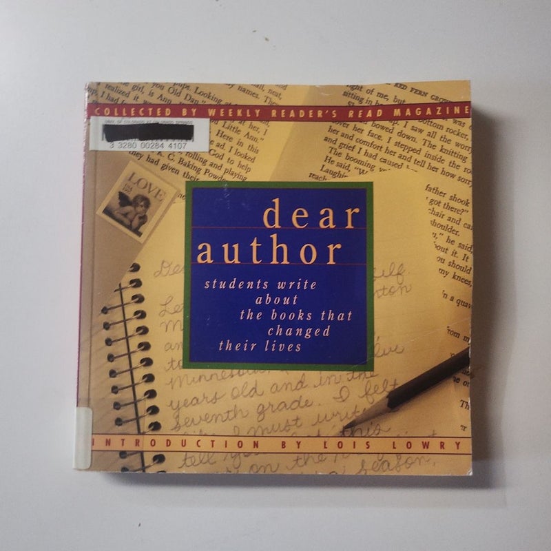 Dear Author