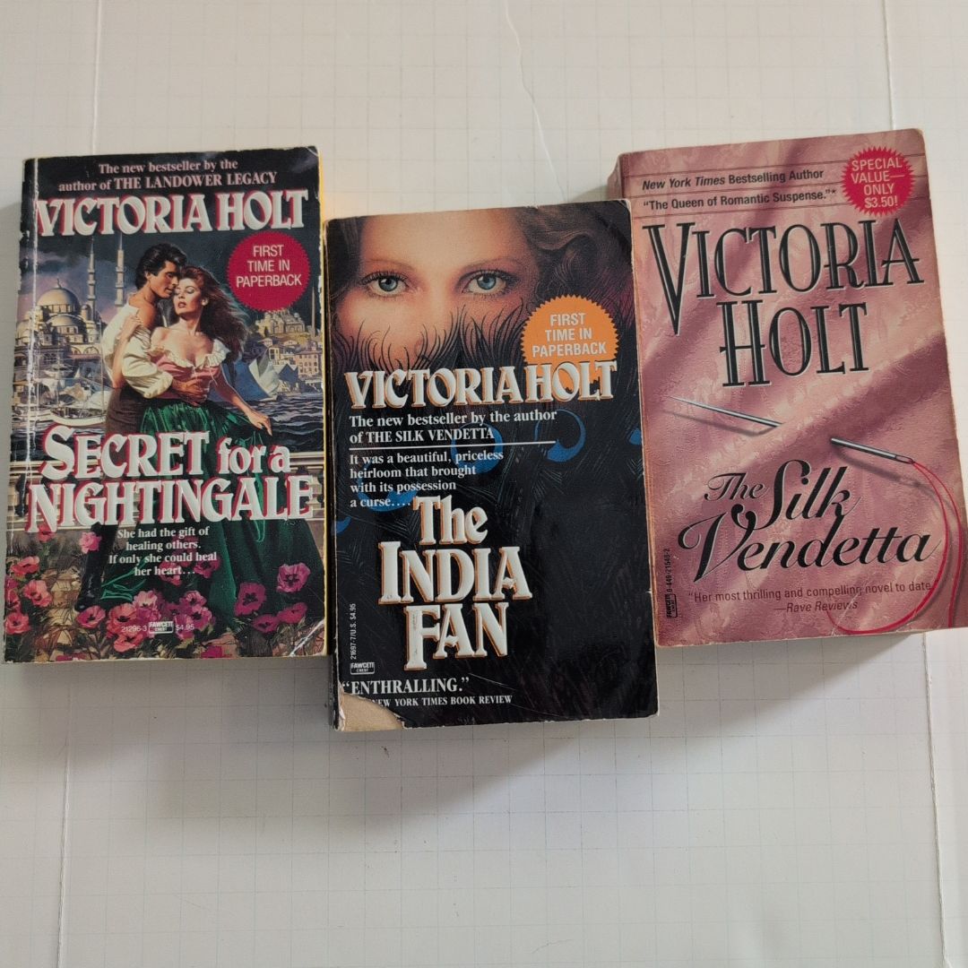 Secret for a Nightingale, The India Fan, The Silk Vendetta 
