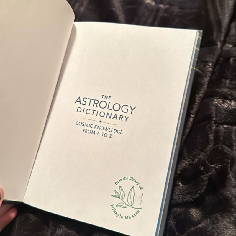 The Astrology Dictionary