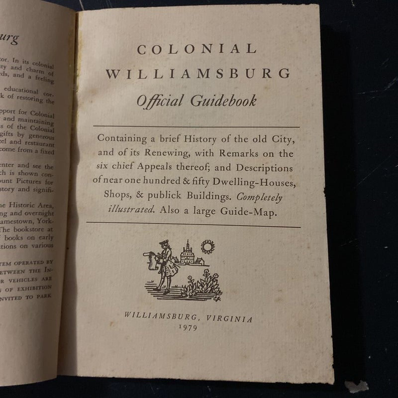 Colonial Williamsburg Official Guidebook and Map