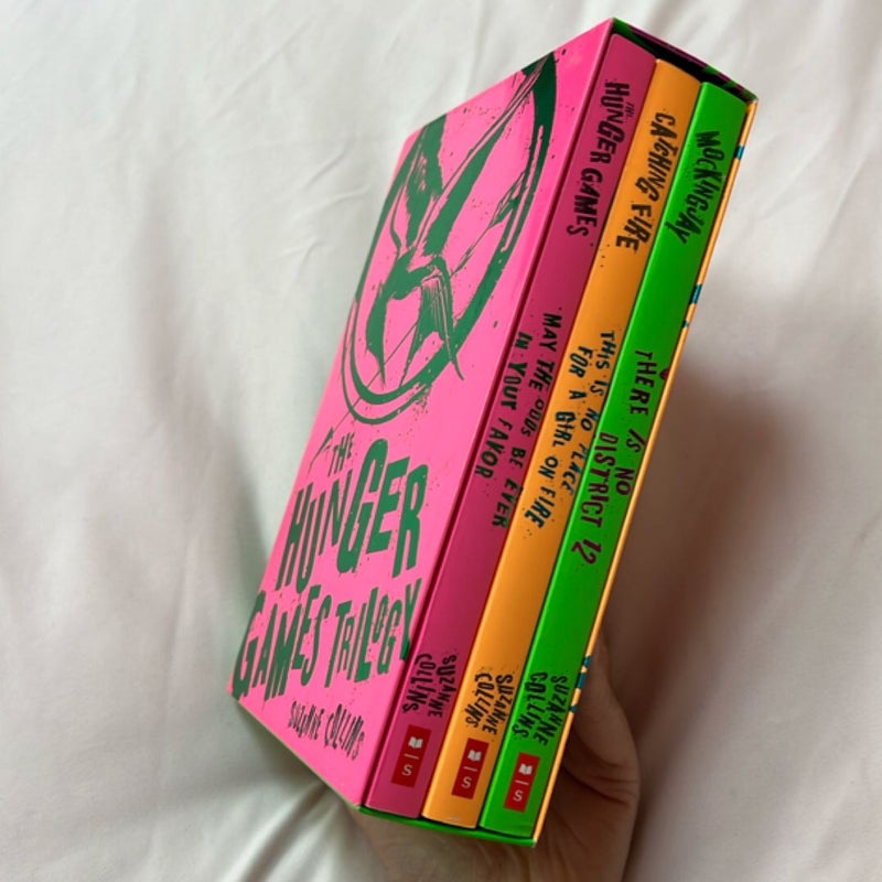 Hunger Games Trilogy — UK Neon Set