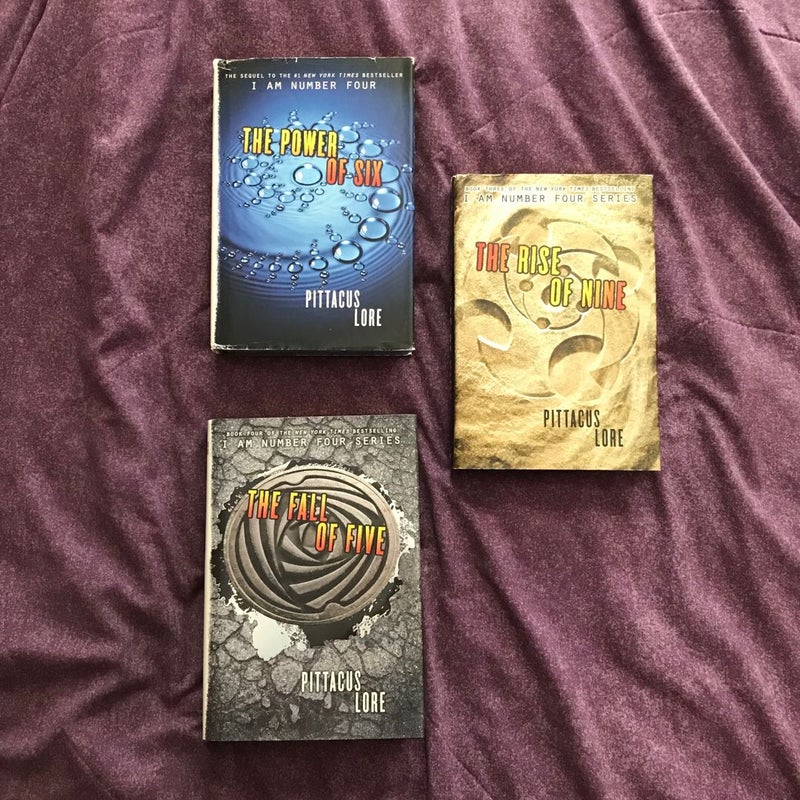 Lorien Legacies 3-Book Collection (The Power of Six, The Rise of Nine, & The Fall of Five)