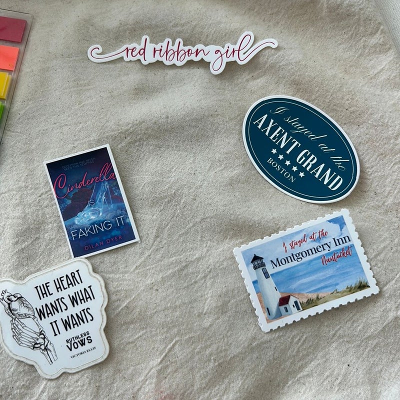 Bookish Stickers and tabs