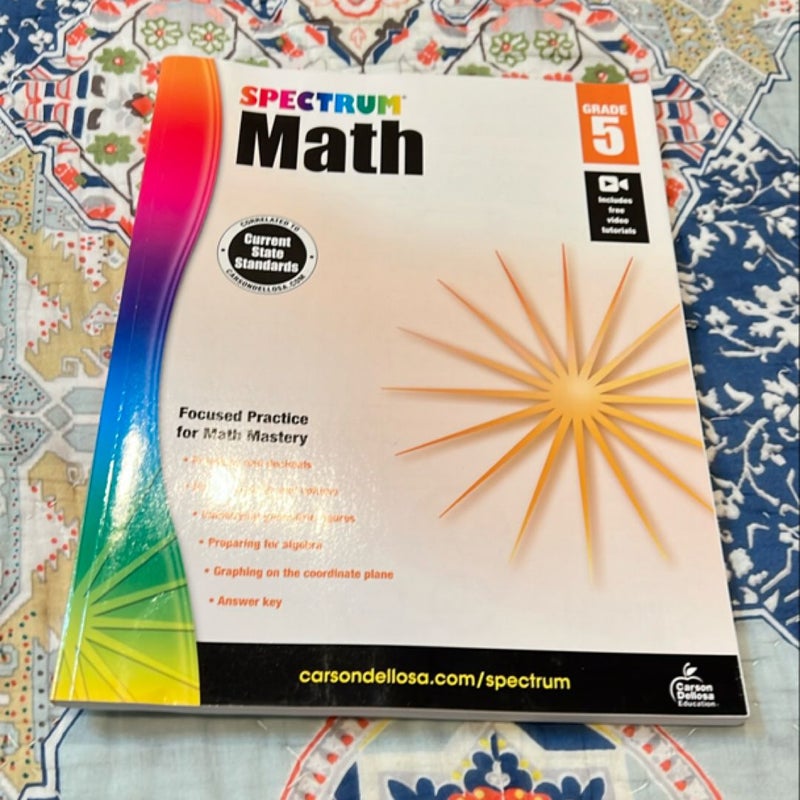 Spectrum Math, Grade 5