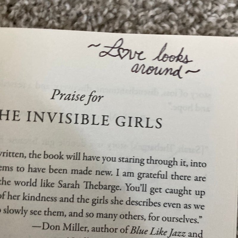 The Invisible Girls (Signed by the author)
