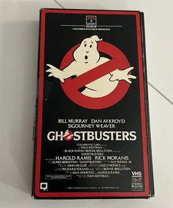 Ghostbusters VHS tape