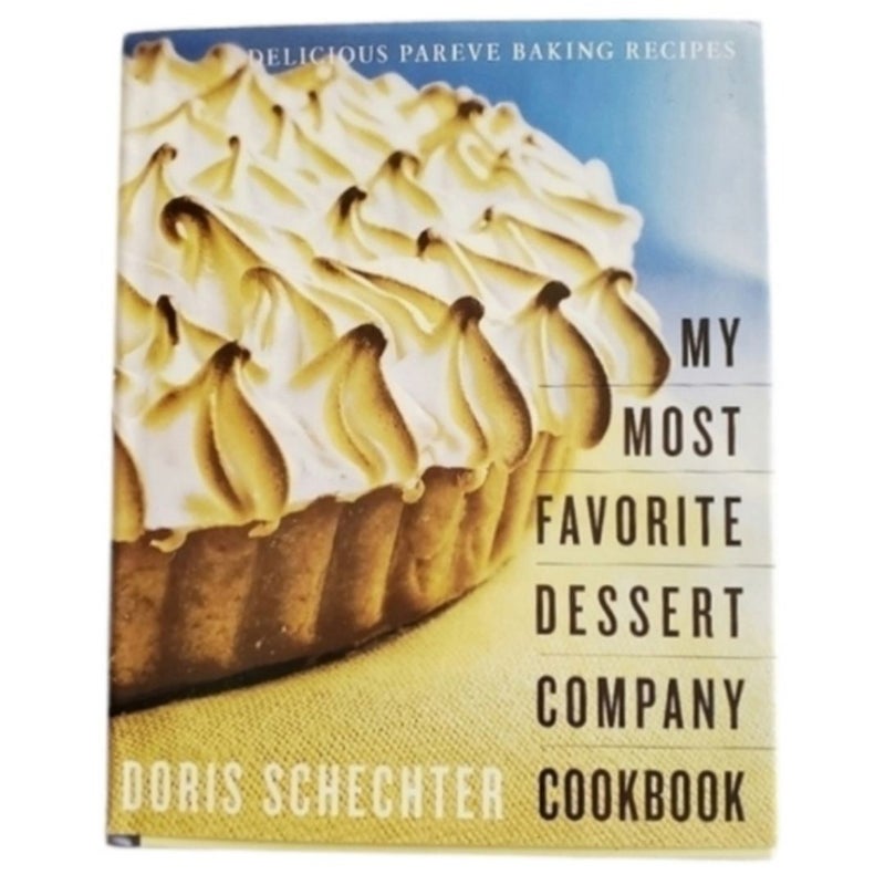 My Most Favourite Desert Company Cookbook