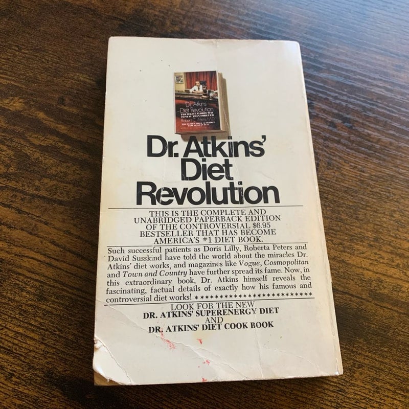 Dr. Atkins' Diet Revolution - Mass Market Paperwork 